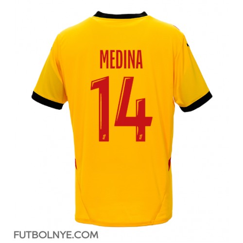 Camiseta RC Lens Facundo Medina #14 Primera Equipación 2024-25 manga corta